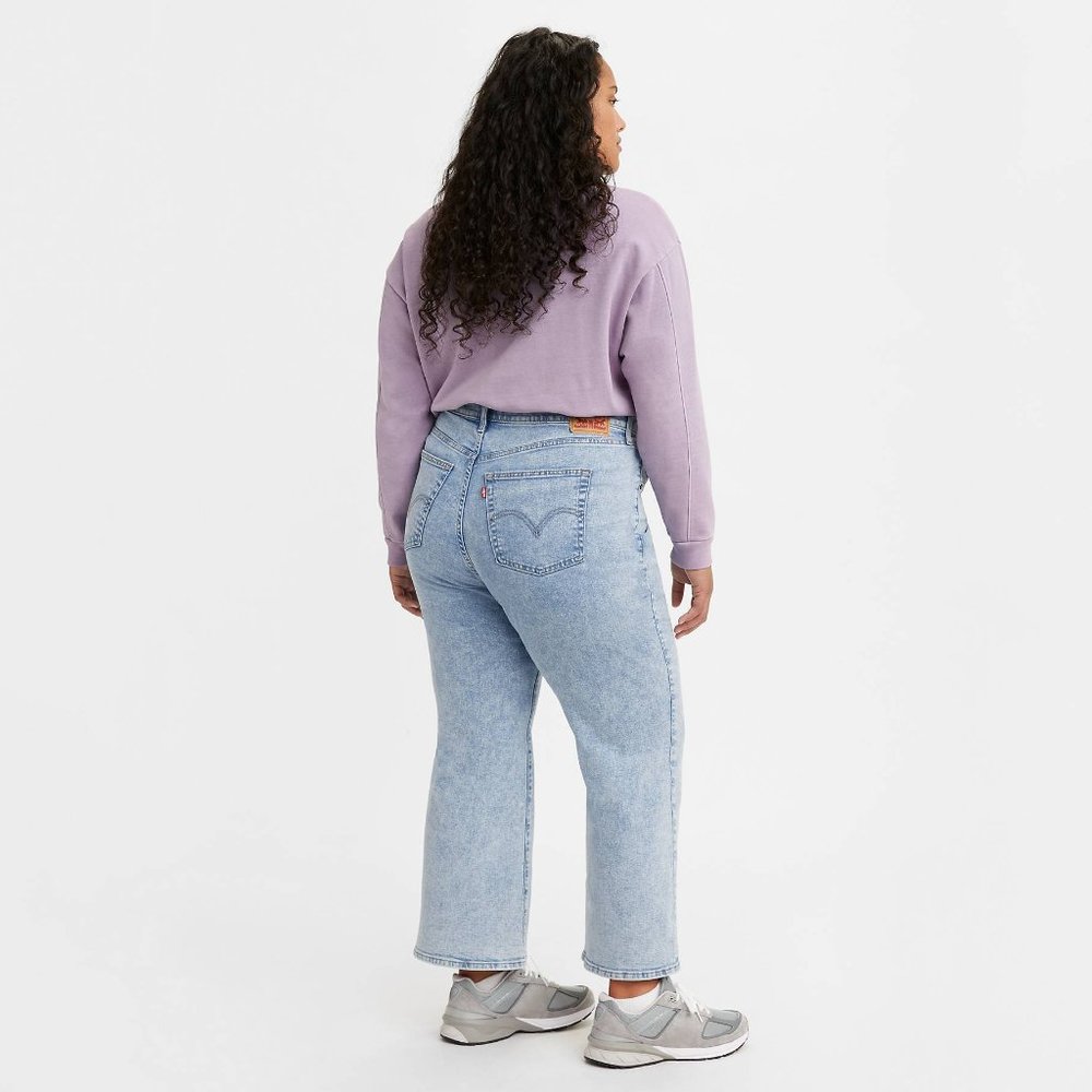 Levi's HIGH RISE CROPPED FLARE - Size 16
